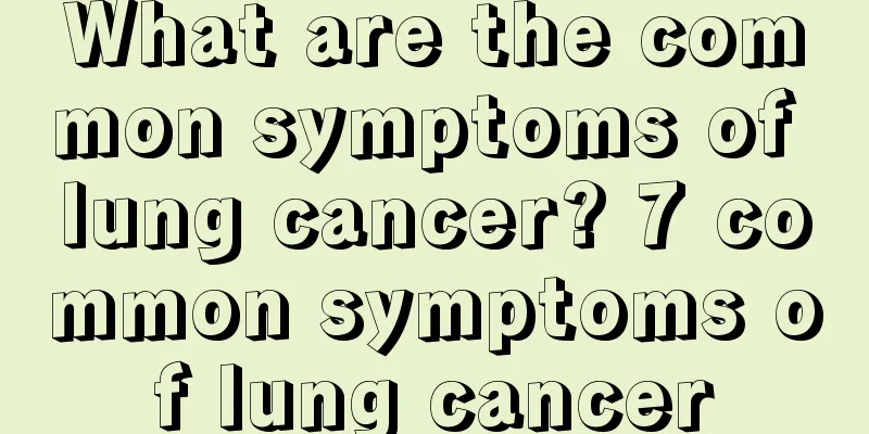 What are the common symptoms of lung cancer? 7 common symptoms of lung cancer