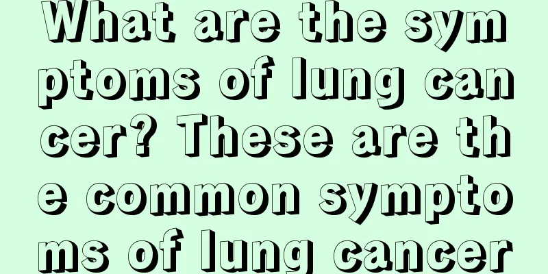 What are the symptoms of lung cancer? These are the common symptoms of lung cancer