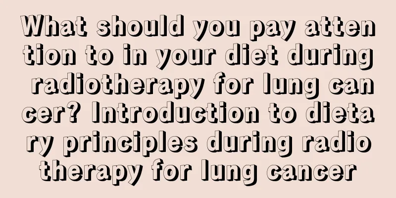What should you pay attention to in your diet during radiotherapy for lung cancer? Introduction to dietary principles during radiotherapy for lung cancer