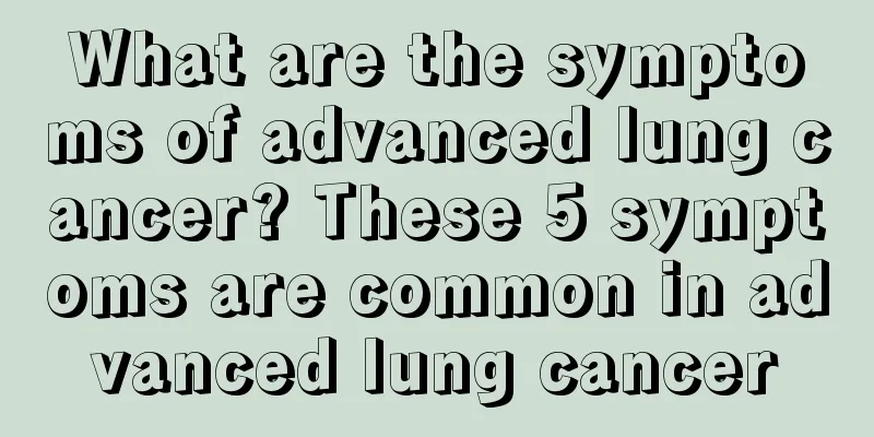 What are the symptoms of advanced lung cancer? These 5 symptoms are common in advanced lung cancer