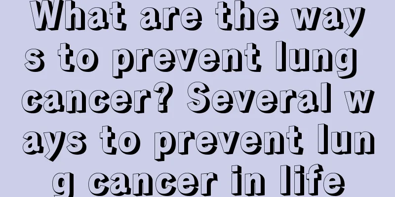 What are the ways to prevent lung cancer? Several ways to prevent lung cancer in life