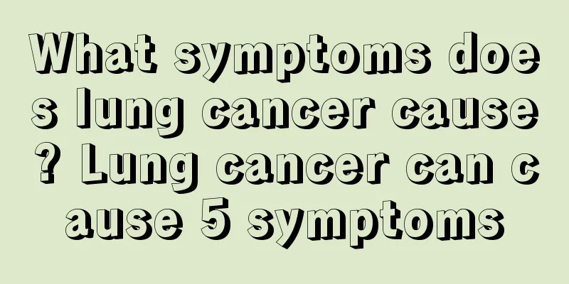 What symptoms does lung cancer cause? Lung cancer can cause 5 symptoms