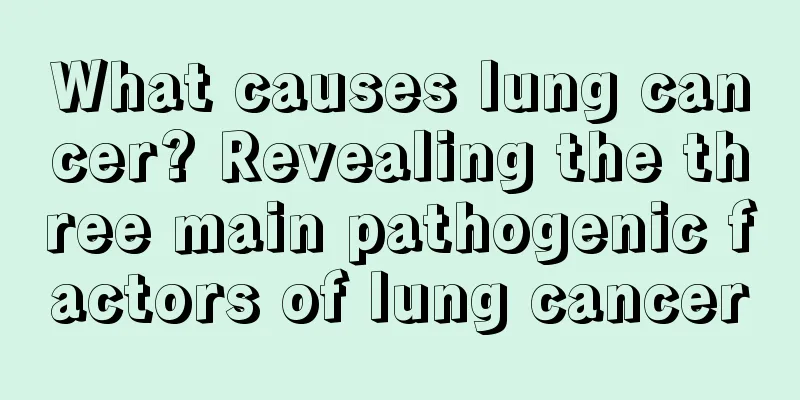 What causes lung cancer? Revealing the three main pathogenic factors of lung cancer