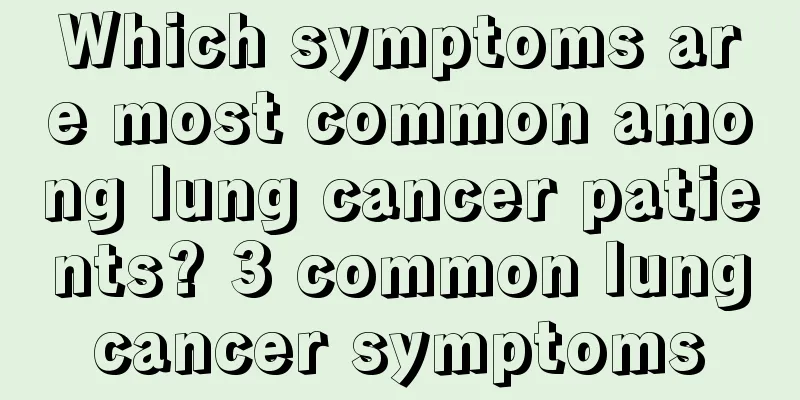 Which symptoms are most common among lung cancer patients? 3 common lung cancer symptoms 