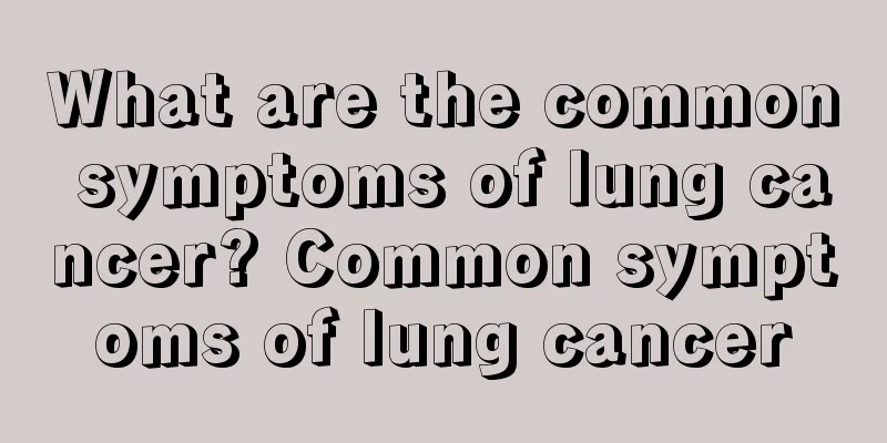 What are the common symptoms of lung cancer? Common symptoms of lung cancer