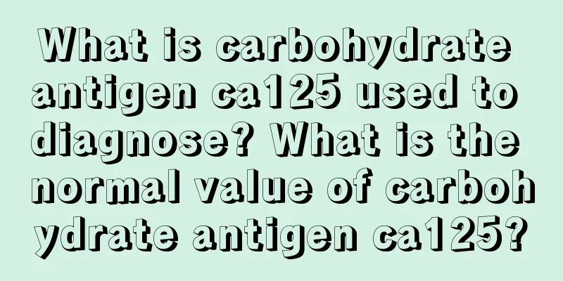 What is carbohydrate antigen ca125 used to diagnose? What is the normal value of carbohydrate antigen ca125?