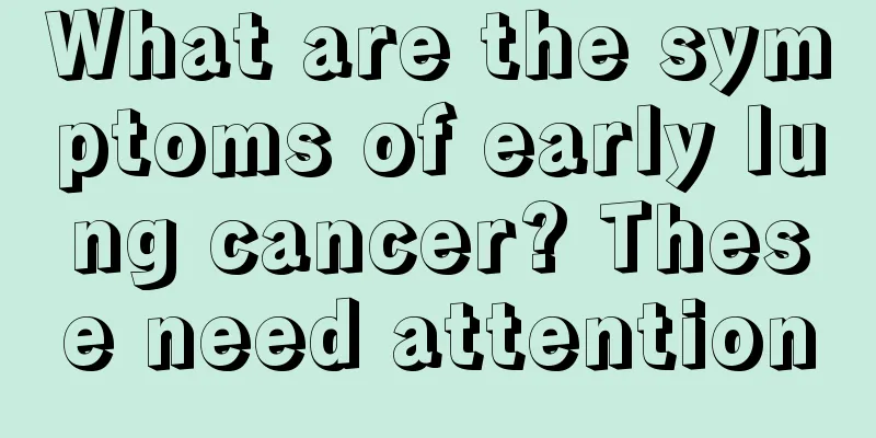 What are the symptoms of early lung cancer? These need attention