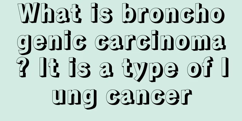 What is bronchogenic carcinoma? It is a type of lung cancer
