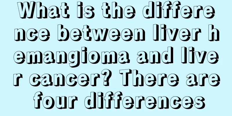 What is the difference between liver hemangioma and liver cancer? There are four differences