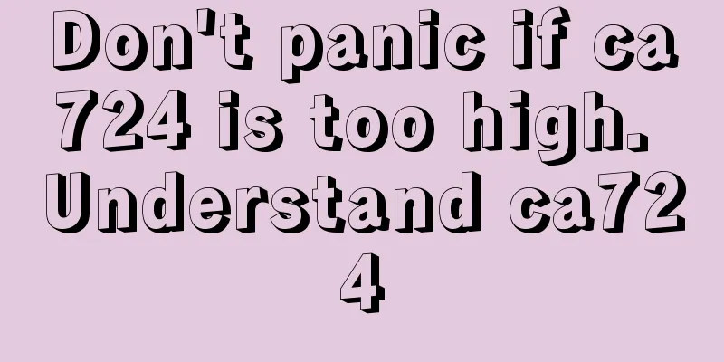 Don't panic if ca724 is too high. Understand ca724