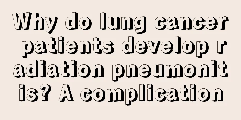 Why do lung cancer patients develop radiation pneumonitis? A complication