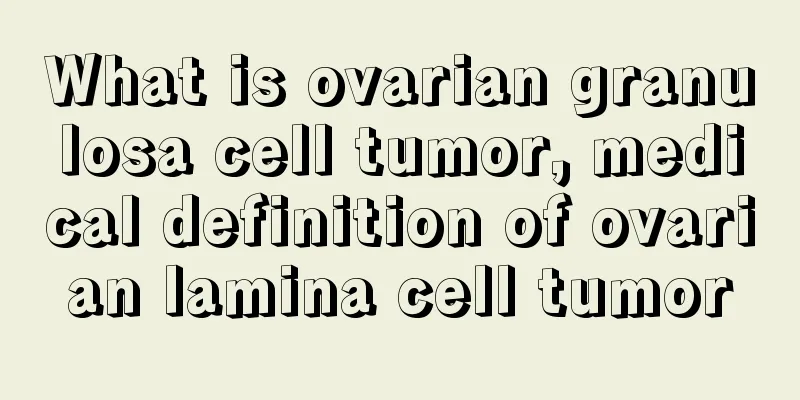 What is ovarian granulosa cell tumor, medical definition of ovarian lamina cell tumor