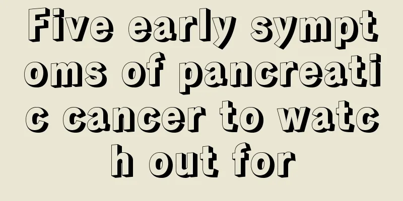 Five early symptoms of pancreatic cancer to watch out for