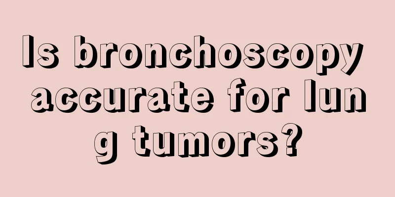 Is bronchoscopy accurate for lung tumors?