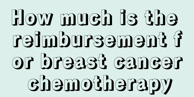 How much is the reimbursement for breast cancer chemotherapy