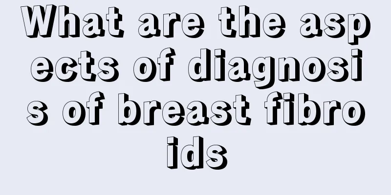 What are the aspects of diagnosis of breast fibroids