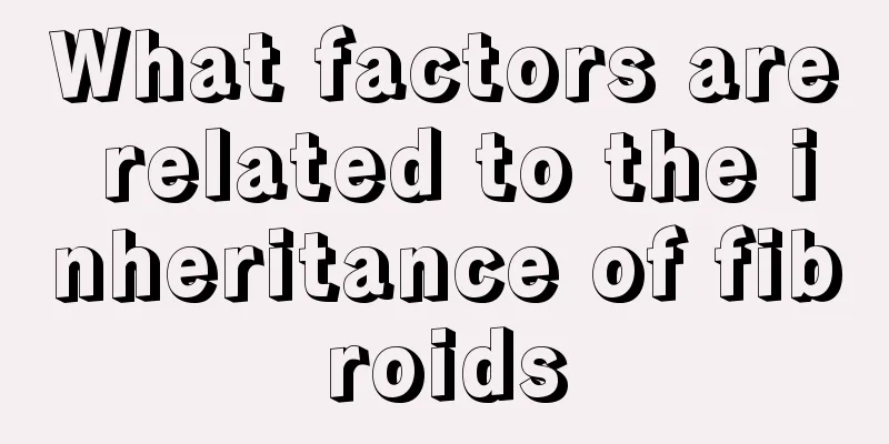 What factors are related to the inheritance of fibroids