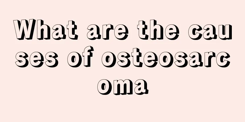 What are the causes of osteosarcoma