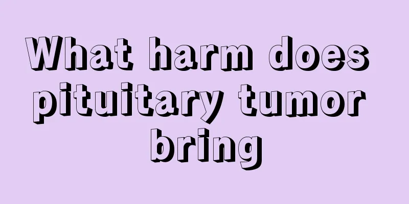 What harm does pituitary tumor bring