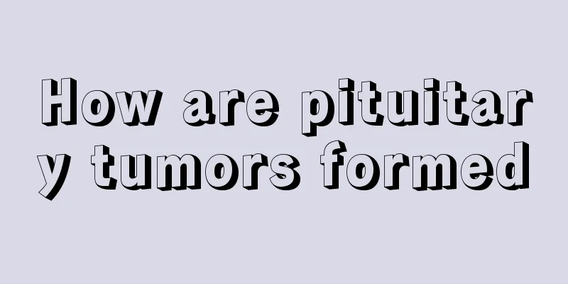 How are pituitary tumors formed