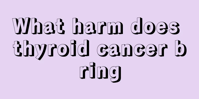 What harm does thyroid cancer bring