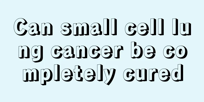 Can small cell lung cancer be completely cured