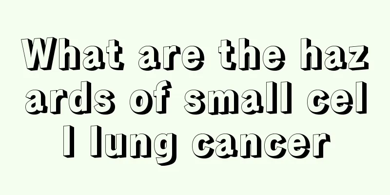 What are the hazards of small cell lung cancer