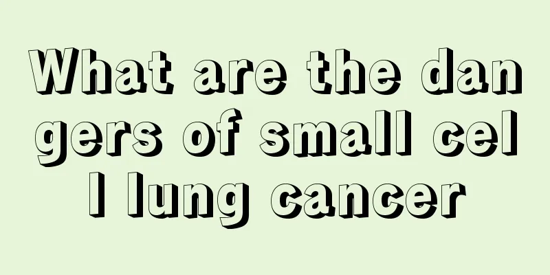 What are the dangers of small cell lung cancer