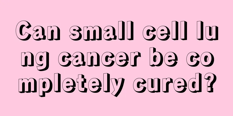 Can small cell lung cancer be completely cured?