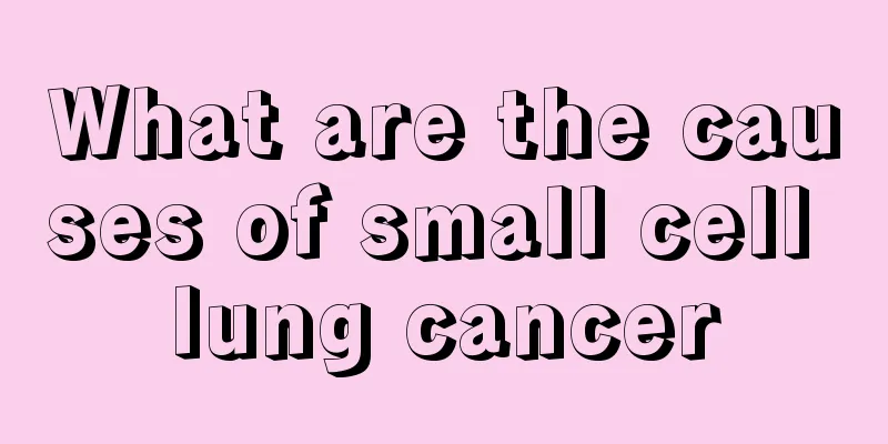 What are the causes of small cell lung cancer