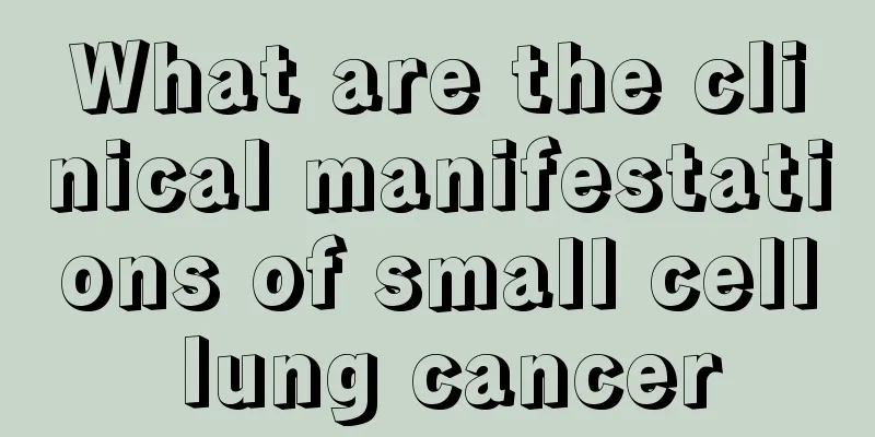 What are the clinical manifestations of small cell lung cancer