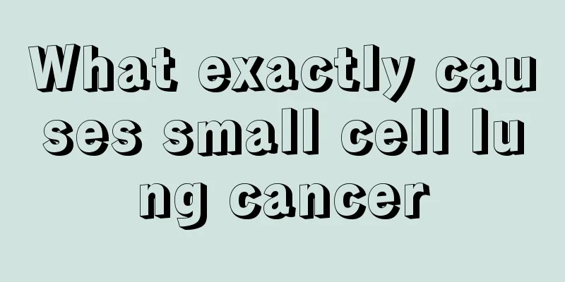 What exactly causes small cell lung cancer