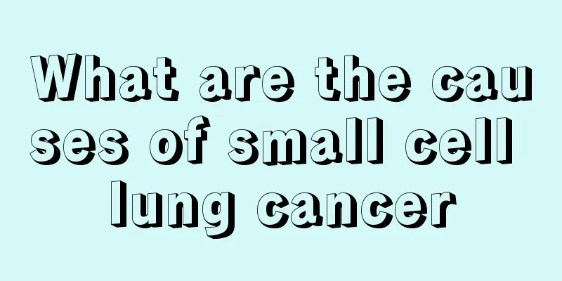 What are the causes of small cell lung cancer