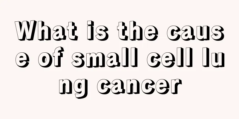 What is the cause of small cell lung cancer