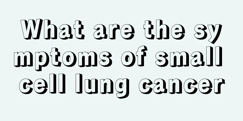 What are the symptoms of small cell lung cancer