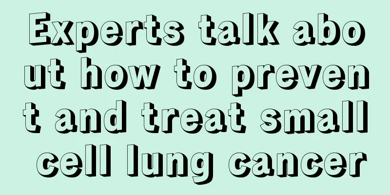 Experts talk about how to prevent and treat small cell lung cancer