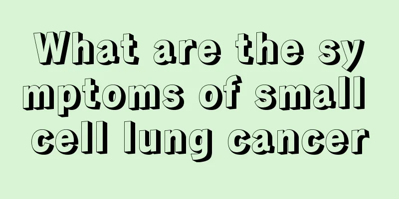 What are the symptoms of small cell lung cancer