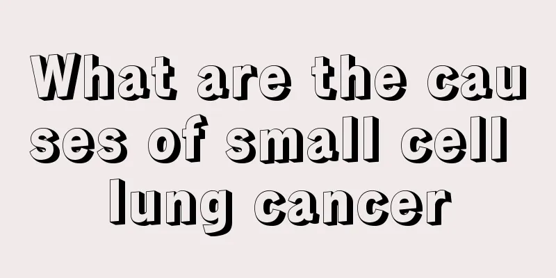 What are the causes of small cell lung cancer