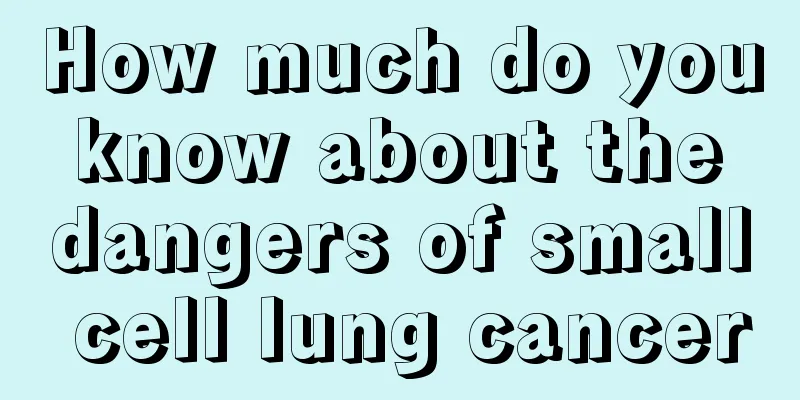 How much do you know about the dangers of small cell lung cancer