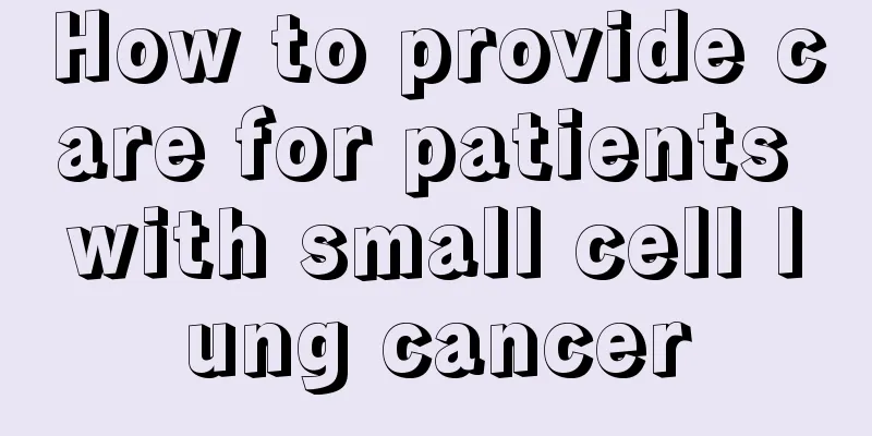 How to provide care for patients with small cell lung cancer