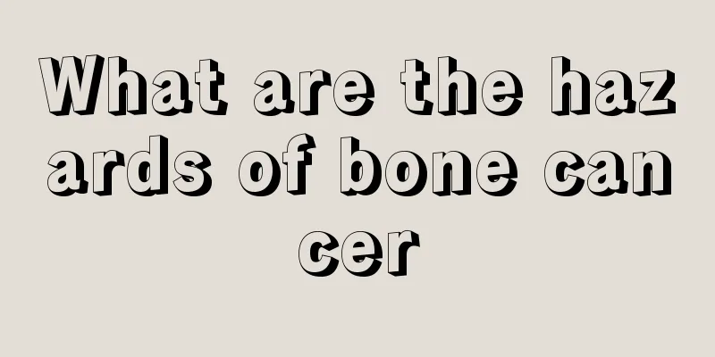 What are the hazards of bone cancer