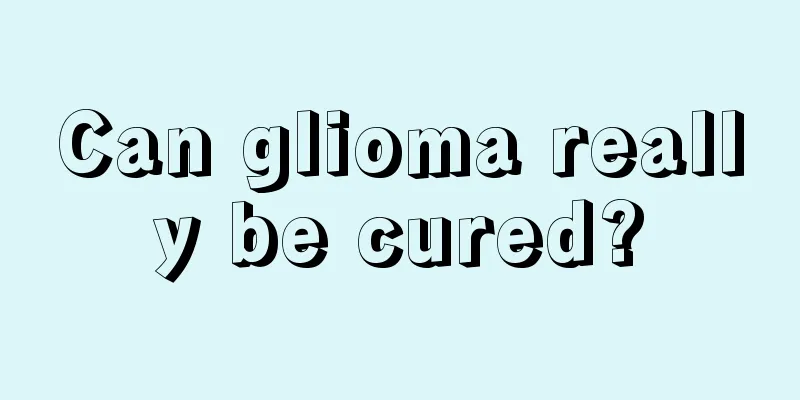 Can glioma really be cured?