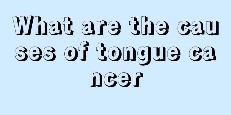 What are the causes of tongue cancer