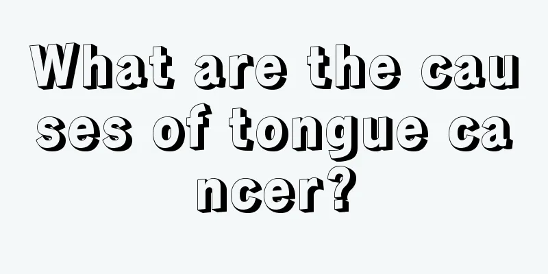What are the causes of tongue cancer?