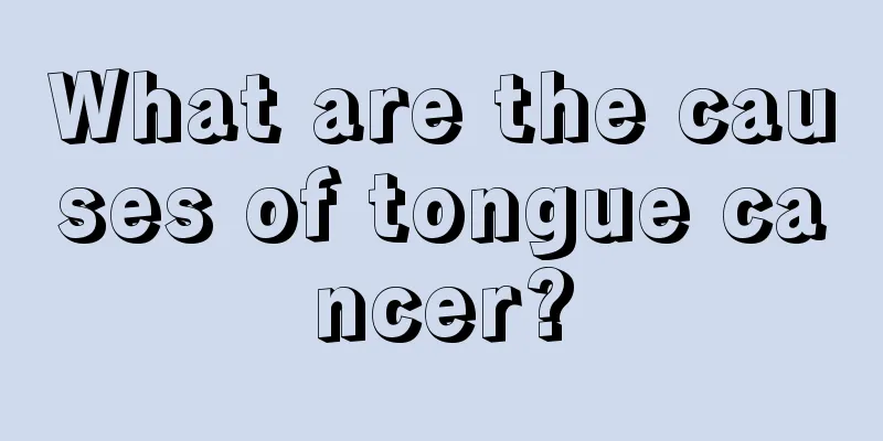 What are the causes of tongue cancer?