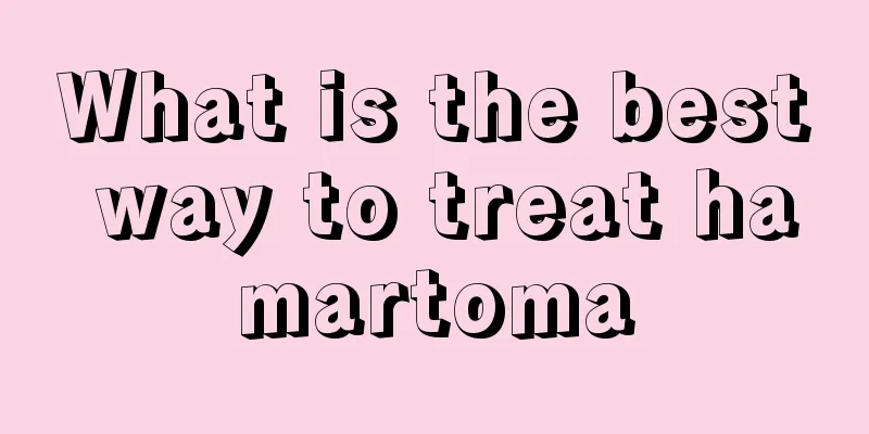 What is the best way to treat hamartoma