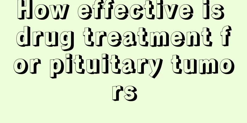 How effective is drug treatment for pituitary tumors