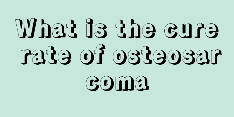 What is the cure rate of osteosarcoma