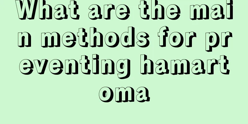 What are the main methods for preventing hamartoma