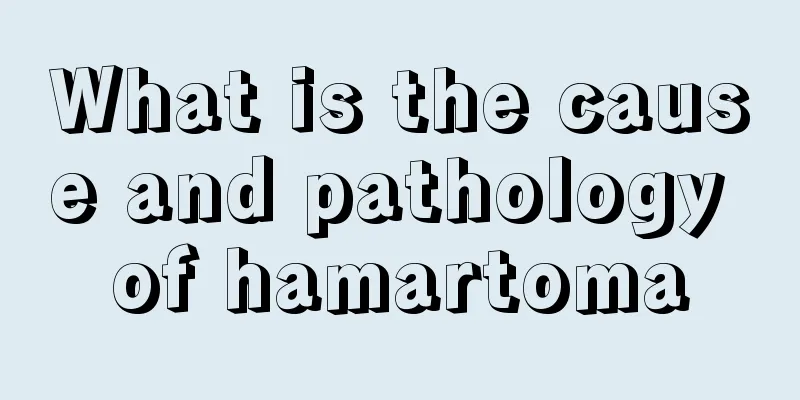 What is the cause and pathology of hamartoma